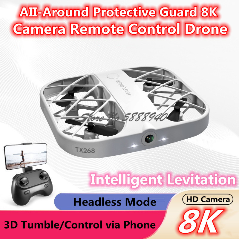 طائرة بدون طيار مغلقة مع كامير - مراجعة Drone Camera Hd وسعره