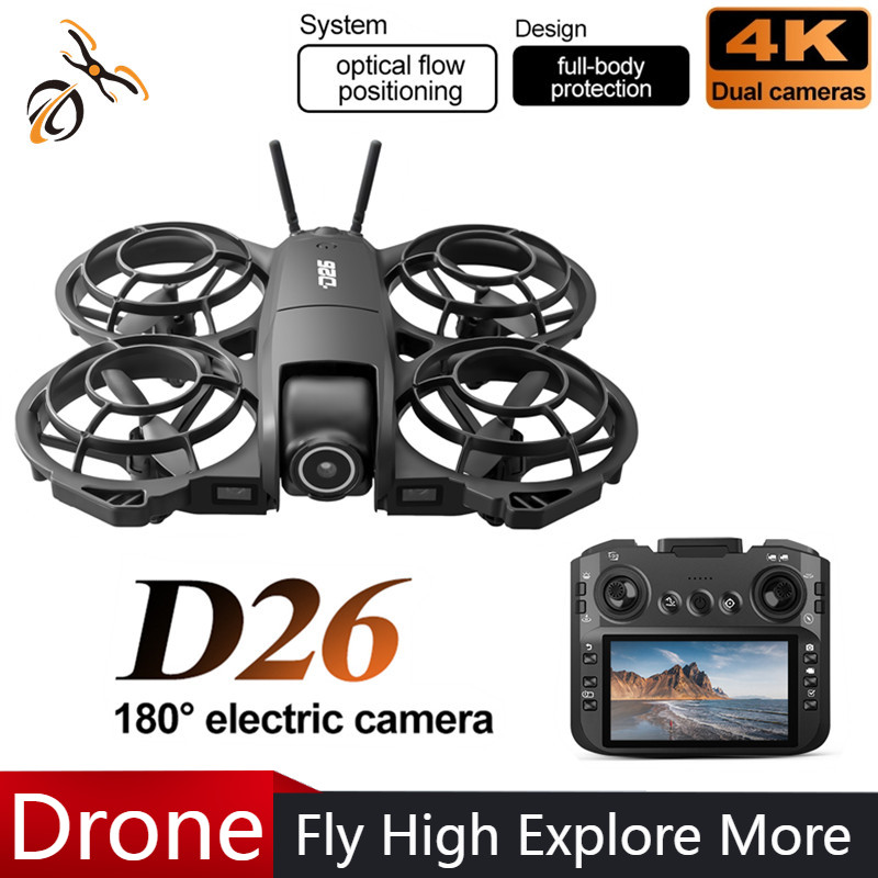 طائرة بدون طيار D26 بدقة 4K لل - مراجعة Drone Camera 4K وسعره
