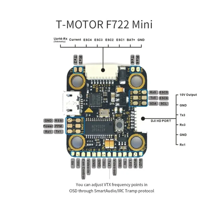 مجموعة T-Motor MINI F7 FC F45A - مراجعة Betaflight Fc F7 وسعره