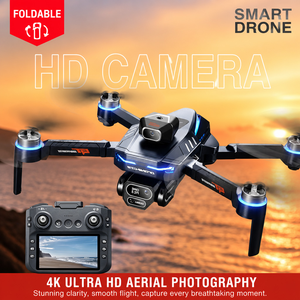 طائرات بدون طيار GT8 مزودة بنظ - مراجعة Drone Camera 4K وسعره